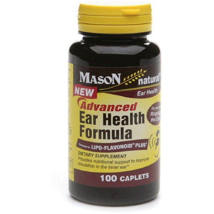 Mason Natural Naturals - Advanced Ear Health Formula - 100 Capsules by Pasteur Pharmacy