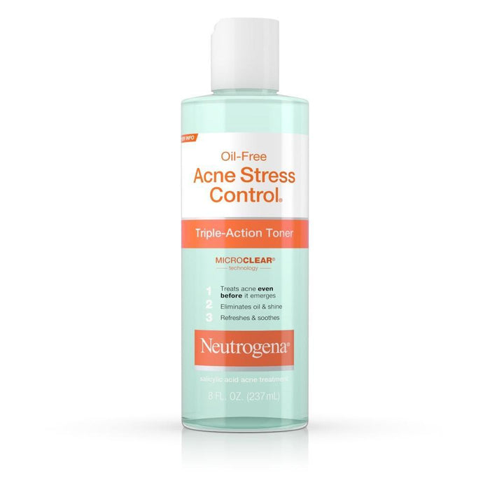 Neutrogena Acne Stress Control Triple Action Toner 8 Oz by Pasteur Pharmacy