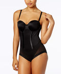 Maidenform Ultra-Firm Convertible Body Shaper with Built-in Underwire Bra Black by Vanessa Jane