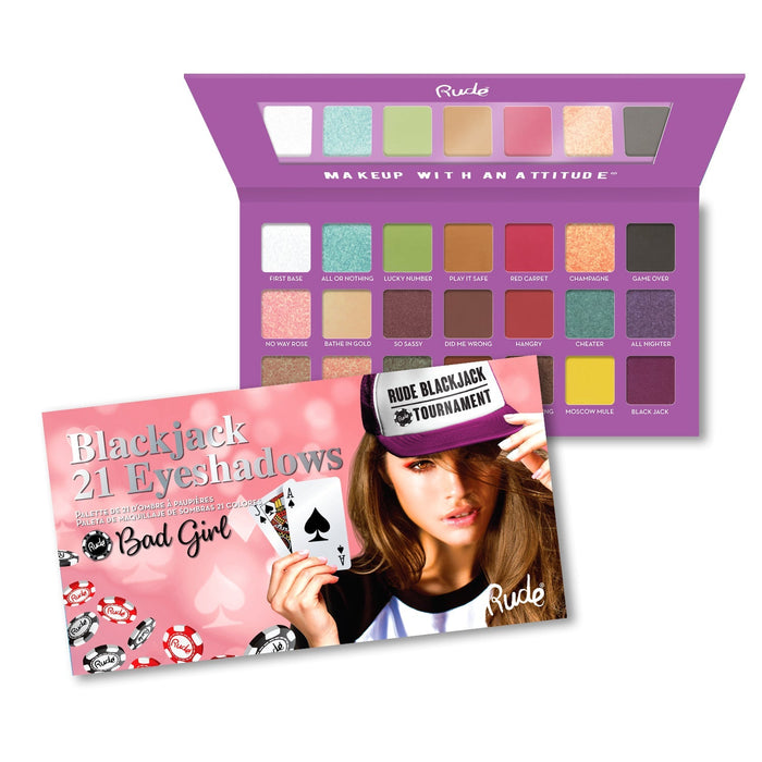 RUDE Blackjack 21 Eyeshadows by Avera Group