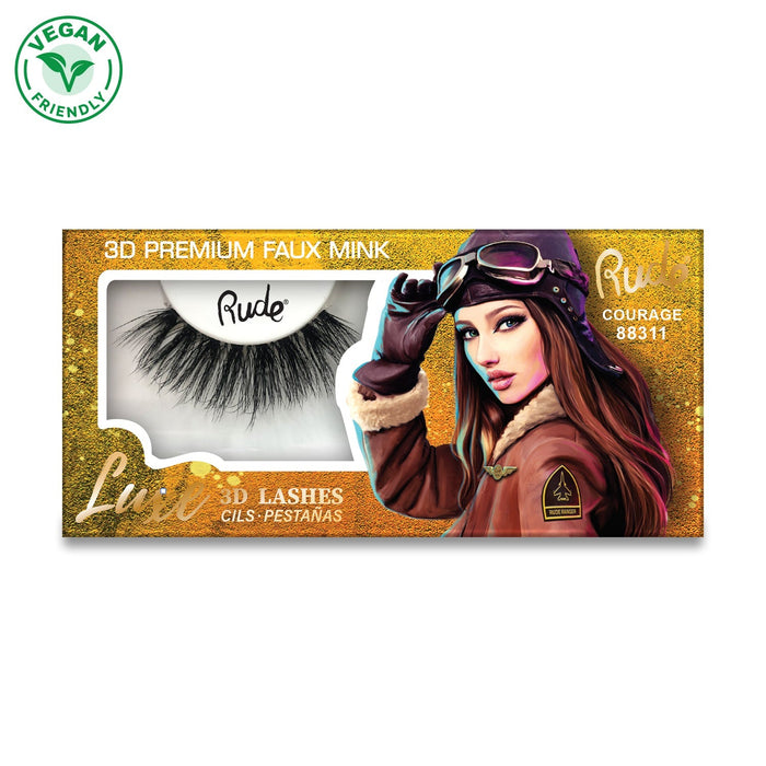 RUDE Luxe 3D Premium Faux Mink Lashes by Avera Group