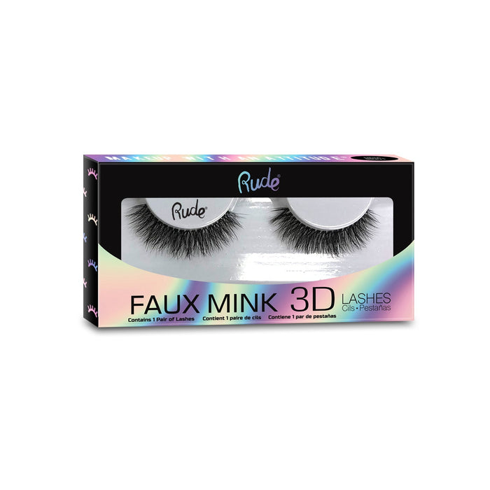 RUDE Lush Faux Mink 3D Lashes by Avera Group
