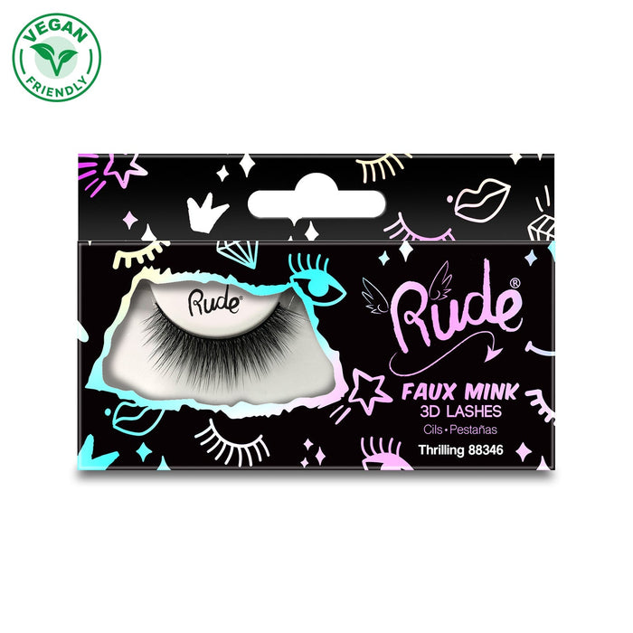 RUDE Essential Faux Mink 3D Lashes by Avera Group