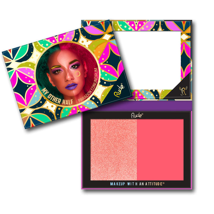 RUDE My Other Half Duo Shade Face Palette by Avera Group