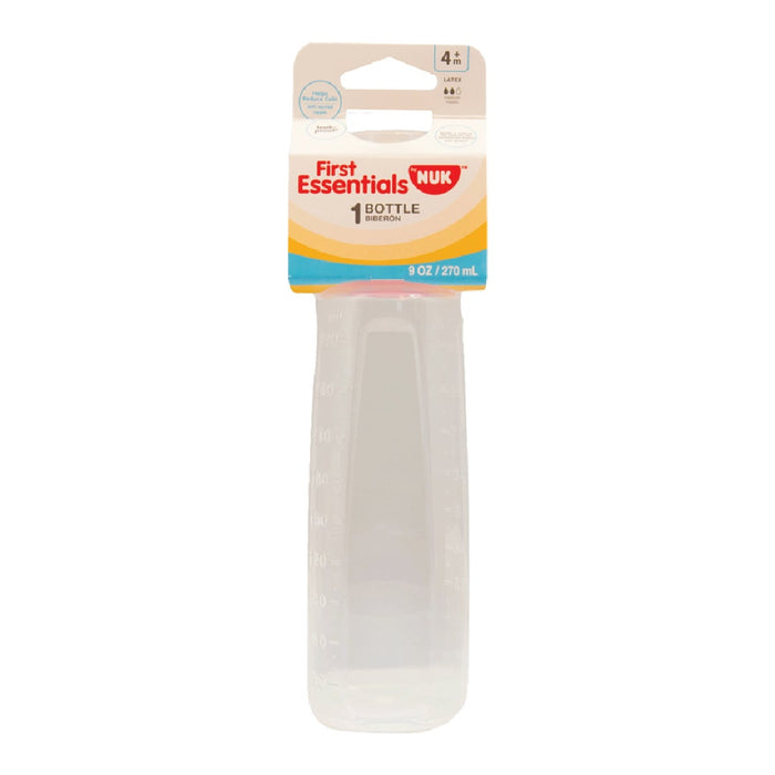 Gerber First Essentials Clear View Bottle 9oz, 1pk, Med Flow, Latex by Pasteur Pharmacy