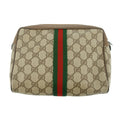 Gucci GG Canvas Brown Pouch #8898 by Bolt Boutique