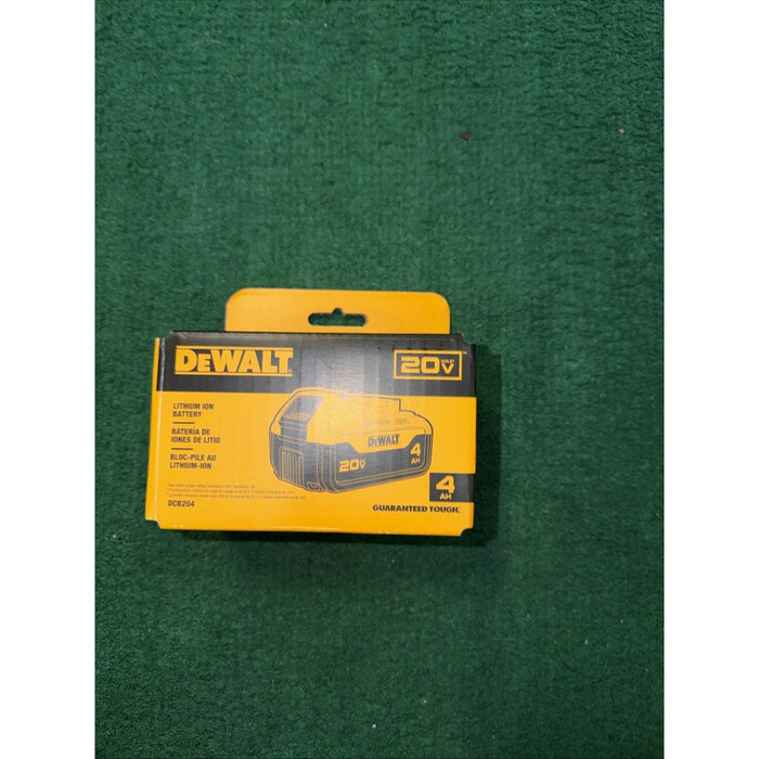 DEWALT DCB204 20V MAX XR 4Ah Lithium-Ion Battery Pack - Black/Yellow by Price Is Right Miami