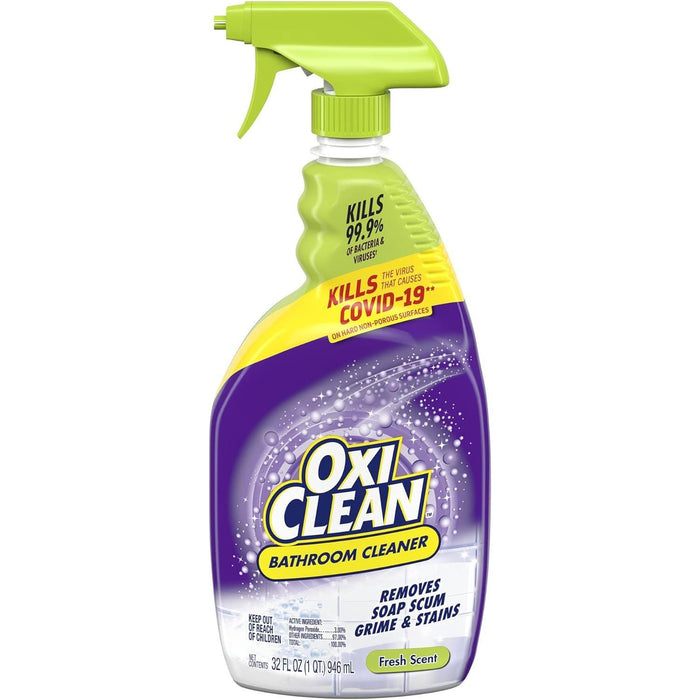 OxiClean Kaboom With Fresh Scent Shower, Tub & Tile Bathroom Cleaner - 32 Fluid Ounce by Pasteur Pharmacy
