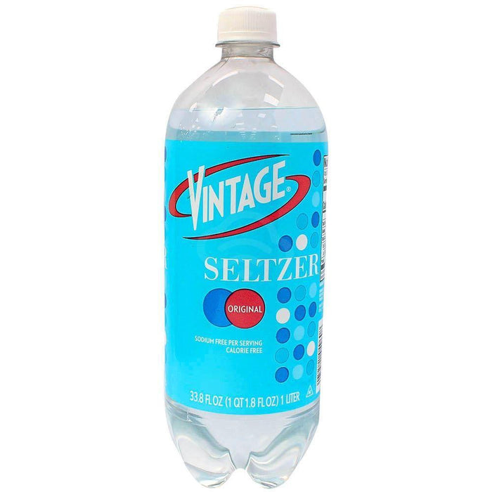 Vintage Original Seltzer - 33.8 Fl Oz Bottle by Pasteur Pharmacy
