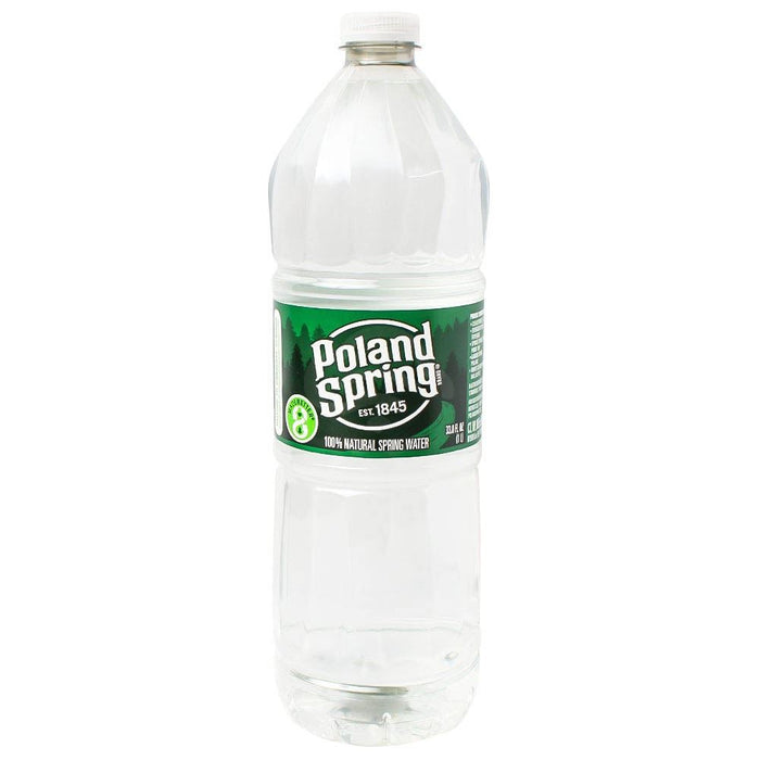 Poland Spring Brand 100% Natural Water - 33.8 Fl Oz Bottle by Pasteur Pharmacy