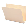 Smead Heavyweight Manila End Tab Expansion Folders, Straight Tabs, Letter Size, 1.5" Expansion, 50/Box