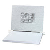 ACCO PRESSTEX Covers with Storage Hooks, 2 Posts, 6" Capacity, 14.88 x 11, Light Gray