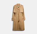 Coach Lightweight Overcoat With Signature Lining, Size Medium by Vanessa Jane