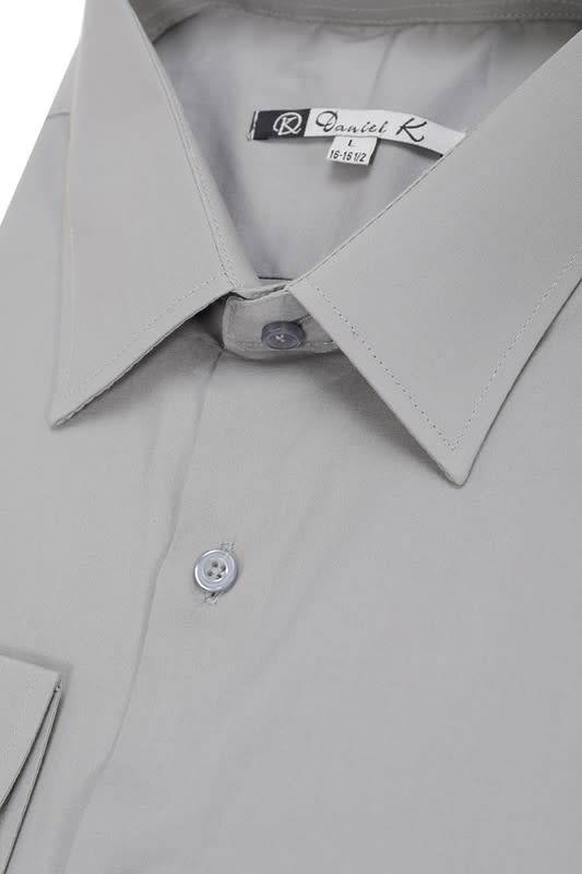 L/S Cotton Solid Button Up by Boutique 23