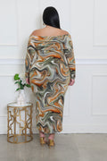 To The Beat Plus Size Dress by Fasheabe