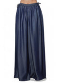 Tencel Palazzo Pants with Side Ribbon by The House of Stylez