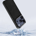 iPhone 17 Pro Max Case - Suede Leather | Indy Series by Zerodamage Sahara Case LLC