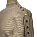 T Tahari Long Sleeve Mock Neck Sweater, Size Small by Vanessa Jane