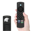 Amazon Fire TV Stick 4K (3rd Gen) Remote Black Silicone Case - Apple AirTag by Zerodamage Sahara Case LLC