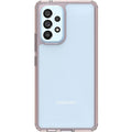 Hybrid-Flex Hard Shell Case for Samsung Galaxy A53 5G - Clear/Rose Gold by Zerodamage Sahara Case LLC