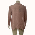 Vila Milano Open Front Cardigan Pink Sweater, Size Medium by Vanessa Jane