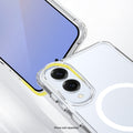 Samsung Galaxy S25 Edge Clear Case – Wallet, Anti-Slip Grip | Venture Series by Zerodamage Sahara Case LLC
