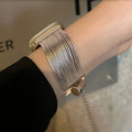 Steel Apple Watch Band Series 11/10/9/8/7/6/5/4/ SE / Ultra 1/2/3 by Arleathercraft