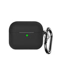 Black Liquid Silicone Case - Apple AirPods 3 by Zerodamage Sahara Case LLC