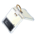 Venture Series Hard Shell with Ring Case - Samsung Galaxy Z Flip4 by Zerodamage Sahara Case LLC