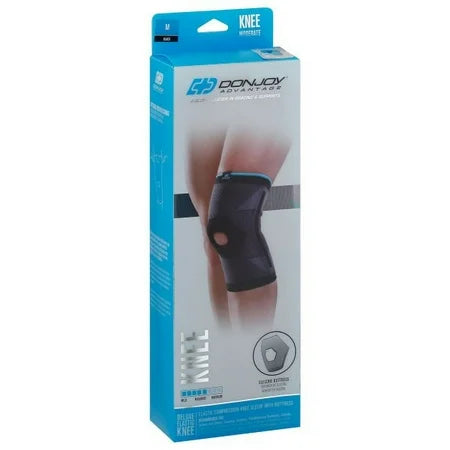 DonJoy Advantage Deluxe Elastic Knee – Black – Medium by Pasteur Pharmacy