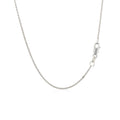 14k White Gold Diamond Cut Rolo Chain 1.1mm by Bids.com