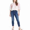 Sanctuary Sugar Eyelet Top, Size Medium by Vanessa Jane