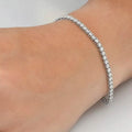 8Ct Lab Grown IGI Certified Diamond Women's Tennis Bracelet 14K White Gold 6" by DailySale