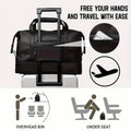 Durable Large Weekender Bag with Shoe Compartment by DailySale