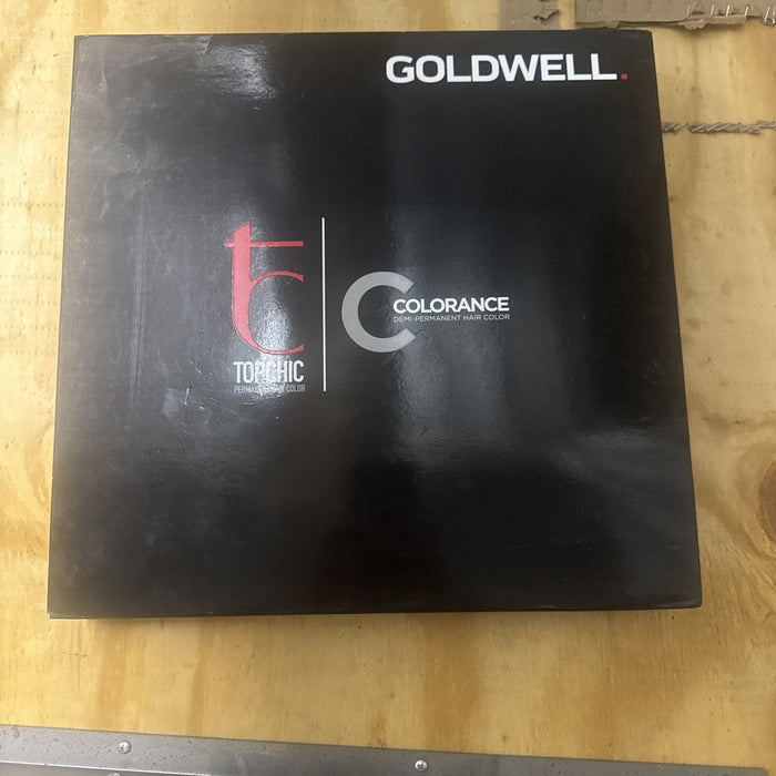 Goldwell Topchic & Colorance Hair Color Swatch Book, Salon Shade Guide by Price Is Right Miami
