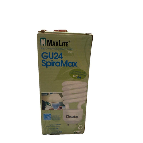 MaxLite SpiraMax GU24 26W CFL Bulb MLS26GUWW 100W Replacement Warm White by Price Is Right Miami