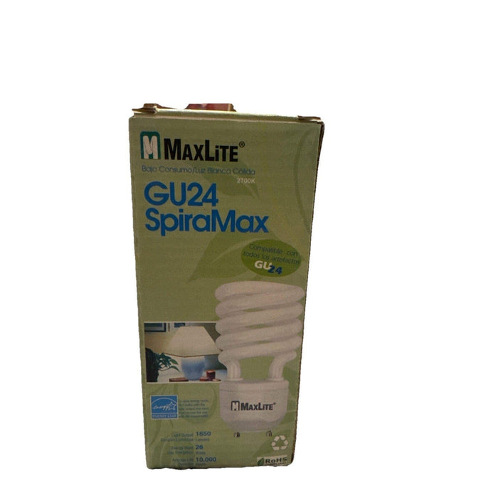 MaxLite SpiraMax GU24 26W CFL Bulb MLS26GUWW 100W Replacement Warm White by Price Is Right Miami