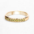 0.27 Carat Genuine Yellow Diamond 14K Yellow Gold Ring (SI1-SI2) by Bids.com