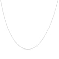 .925 Sterling Silver 0.7mm Slim and Dainty Unisex 18" Inch Ball Bead Chain Necklace by Bids.com