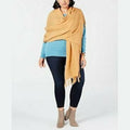 Cejon Solid Travel Fringed Scarf by Vanessa Jane