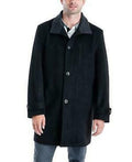 London Fog Men Top Coat Contrast Collar Button Front 48R by Vanessa Jane