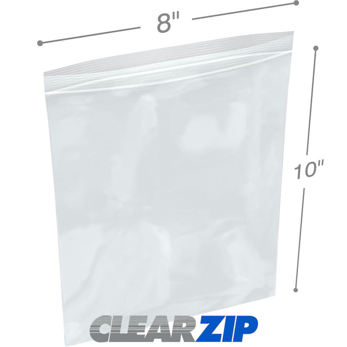 Clear 2 Mil Zip Lock Bags (8x10 inch, 1000 Count) by Pasteur Pharmacy