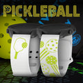 Pickleball Brights HD Watchband for Samsung, Garmin, Fossil, and More by Affinity Bands