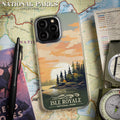 National Parks Isla Royale HD Apple iPhone 13 Series Mag-Safe Phone Case by Affinity Bands