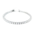 9 Ct Genuine Round-Cut Real Diamond Tennis Bracelet 7" 14K White Gold by DailySale