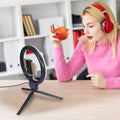 9" Dimmable LED Ring Light with Tripod by DailySale