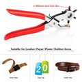 9" Heavy Duty Belt Hole Punch Hand Pliers by DailySale