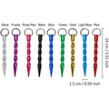 9-Pack: Aluminum Self-Defence Key Chain by DailySale