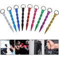 9-Pack: Aluminum Self-Defence Key Chain by DailySale