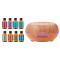 9-Pack: Ultrasonic Diffuser with Optional Essential Oil Gift Set by DailySale